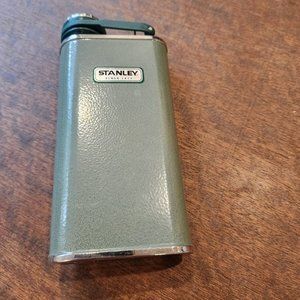 Stanley Classic Hip Flask 8oz - Never-Lose Cap - Wide Mouth - Stainless Steel